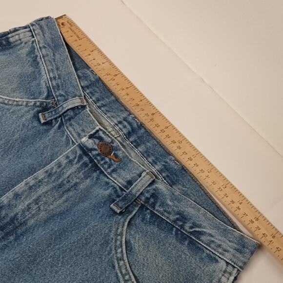 Rustler from wrangler jeans Regular Straight leg Jeans men's sz34x32 100% cotton - Picture 7 of 10